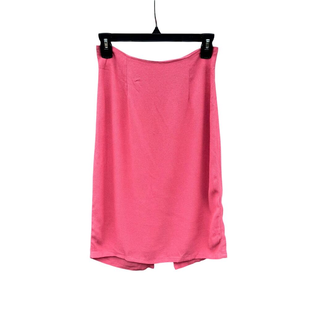 Vintage Reformation Pink Pencil Skirt 6